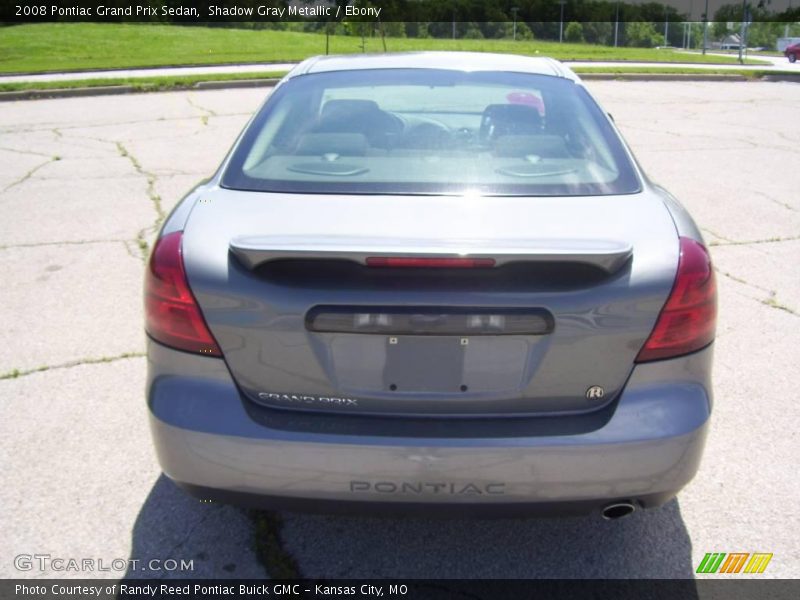 Shadow Gray Metallic / Ebony 2008 Pontiac Grand Prix Sedan
