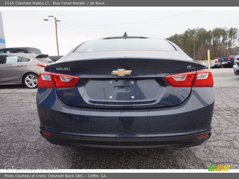 Blue Velvet Metallic / Jet Black 2016 Chevrolet Malibu LT