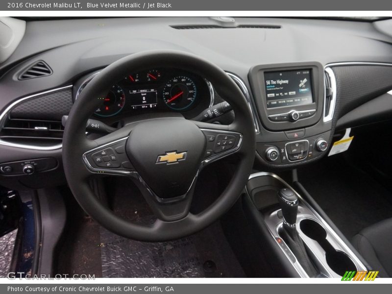 Blue Velvet Metallic / Jet Black 2016 Chevrolet Malibu LT