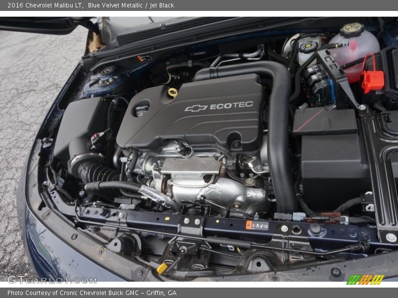 Blue Velvet Metallic / Jet Black 2016 Chevrolet Malibu LT