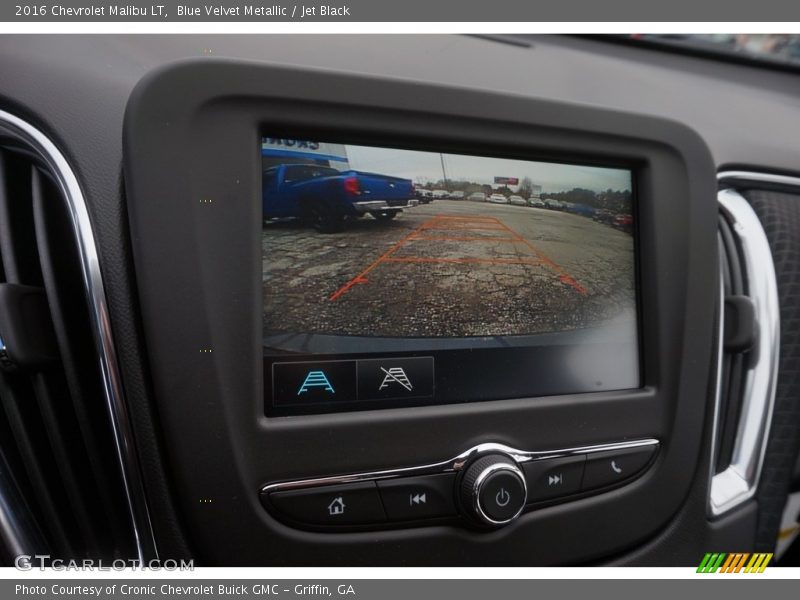 Blue Velvet Metallic / Jet Black 2016 Chevrolet Malibu LT