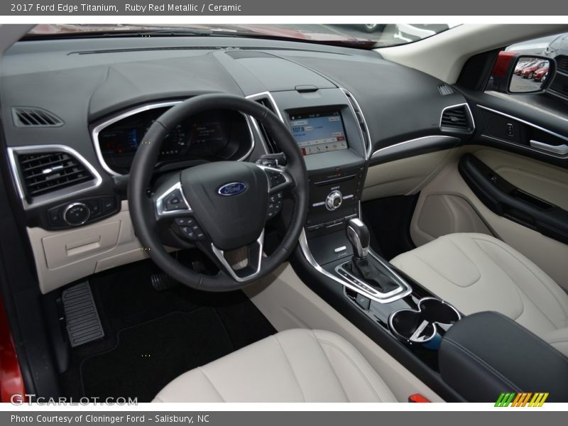  2017 Edge Titanium Ceramic Interior