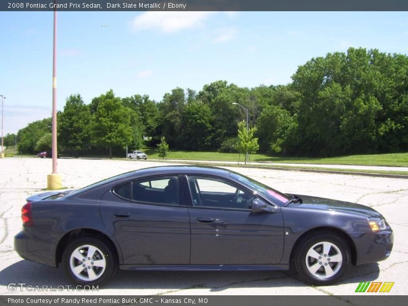 Dark Slate Metallic / Ebony 2008 Pontiac Grand Prix Sedan