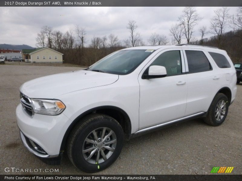 White Knuckle / Black 2017 Dodge Durango SXT AWD