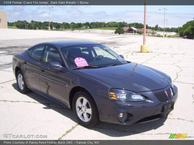 Dark Slate Metallic / Ebony 2008 Pontiac Grand Prix Sedan