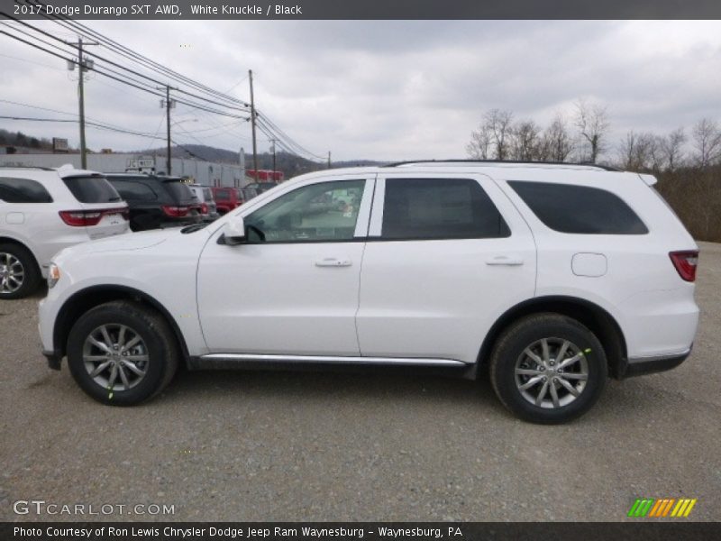 White Knuckle / Black 2017 Dodge Durango SXT AWD