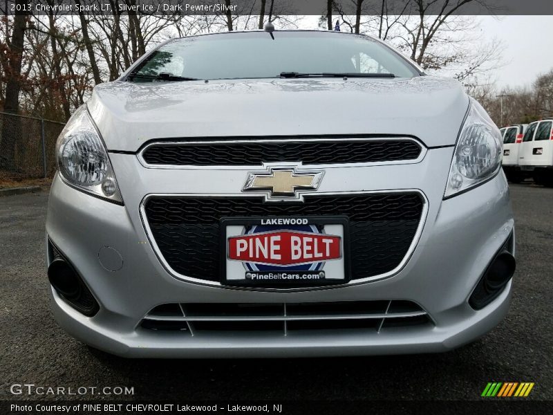Silver Ice / Dark Pewter/Silver 2013 Chevrolet Spark LT