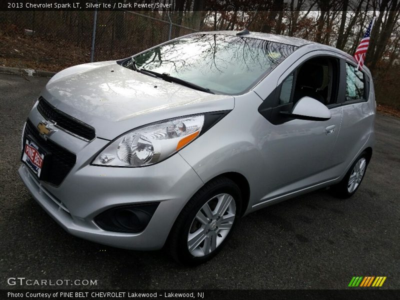 Silver Ice / Dark Pewter/Silver 2013 Chevrolet Spark LT