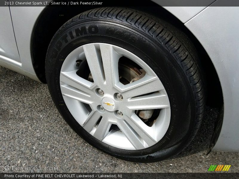 Silver Ice / Dark Pewter/Silver 2013 Chevrolet Spark LT