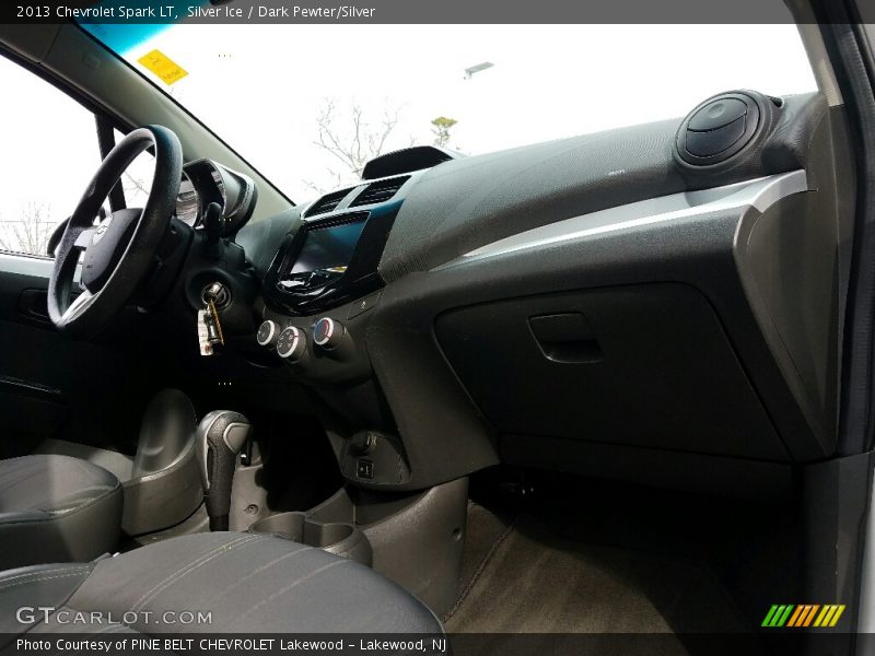 Silver Ice / Dark Pewter/Silver 2013 Chevrolet Spark LT
