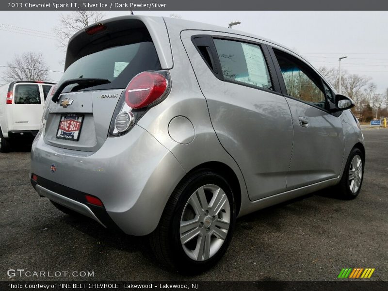 Silver Ice / Dark Pewter/Silver 2013 Chevrolet Spark LT
