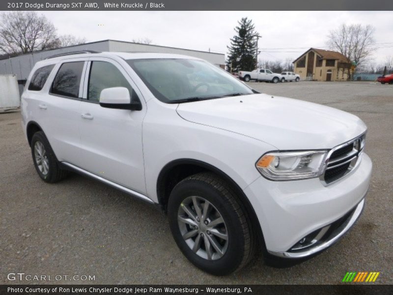 White Knuckle / Black 2017 Dodge Durango SXT AWD