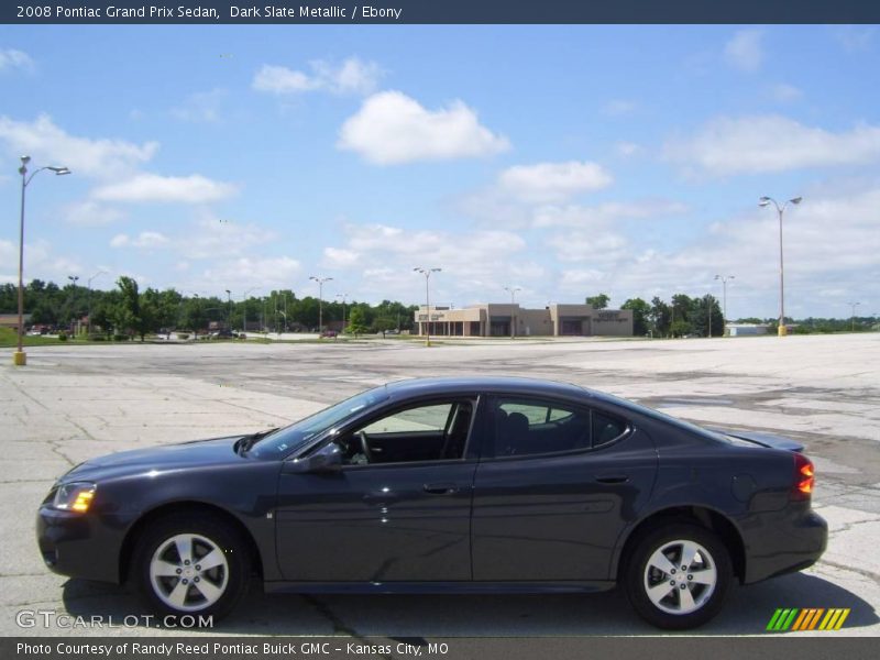 Dark Slate Metallic / Ebony 2008 Pontiac Grand Prix Sedan