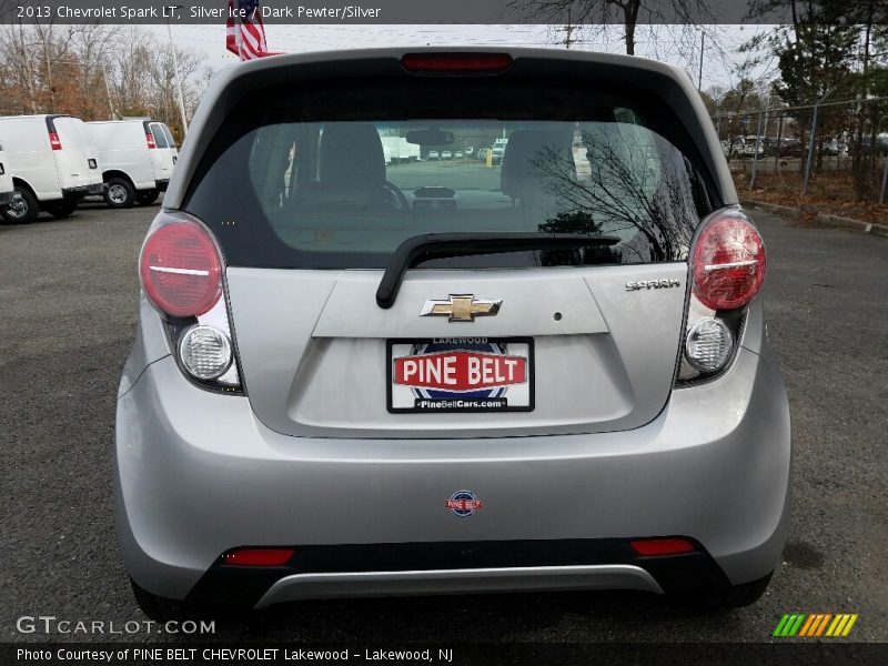 Silver Ice / Dark Pewter/Silver 2013 Chevrolet Spark LT