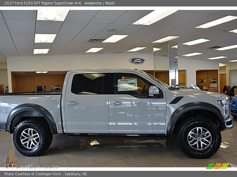 2017 Ford F150 SVT Raptor SuperCrew 4x4 in Avalanche Photo No