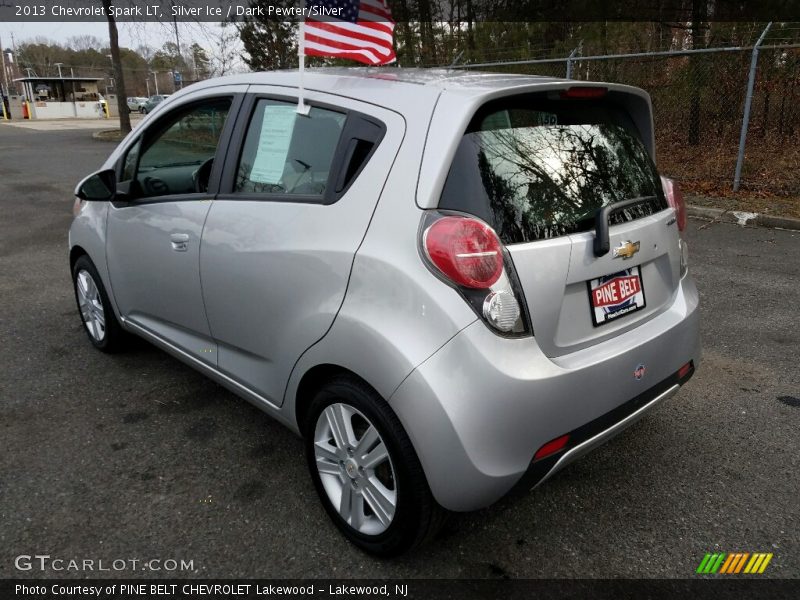 Silver Ice / Dark Pewter/Silver 2013 Chevrolet Spark LT