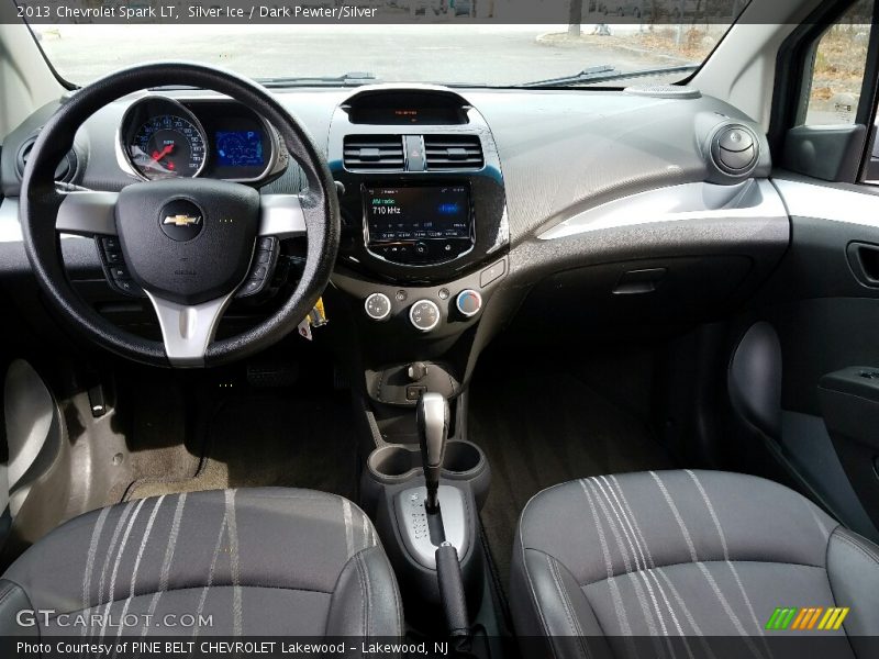 Silver Ice / Dark Pewter/Silver 2013 Chevrolet Spark LT