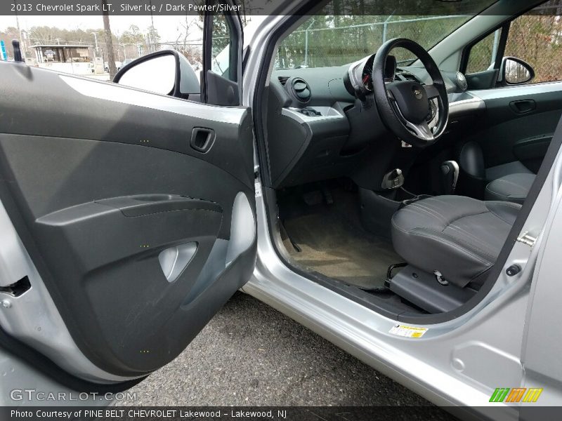 Silver Ice / Dark Pewter/Silver 2013 Chevrolet Spark LT