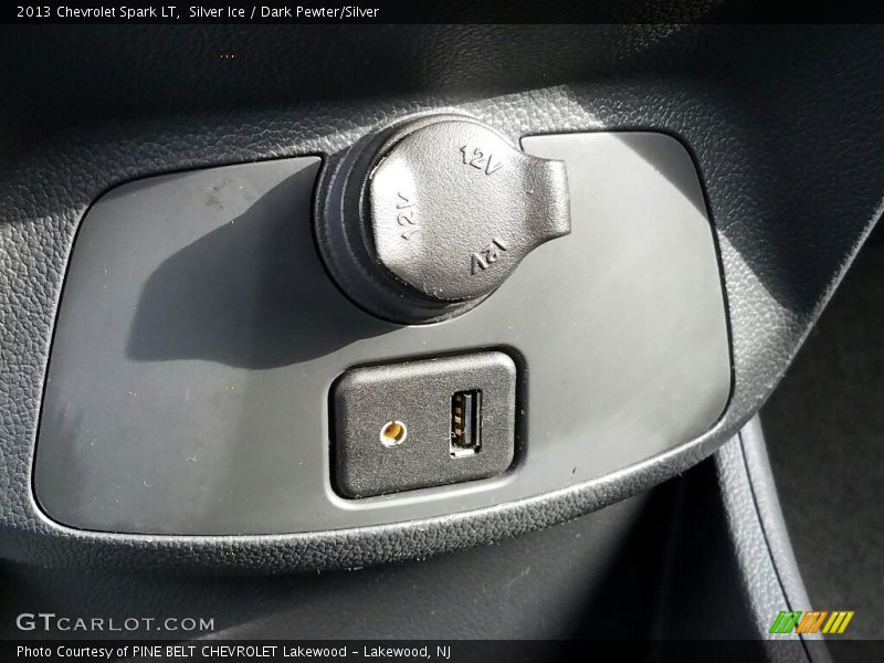 Silver Ice / Dark Pewter/Silver 2013 Chevrolet Spark LT