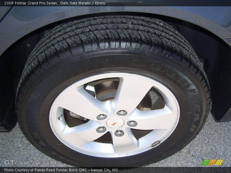 Dark Slate Metallic / Ebony 2008 Pontiac Grand Prix Sedan