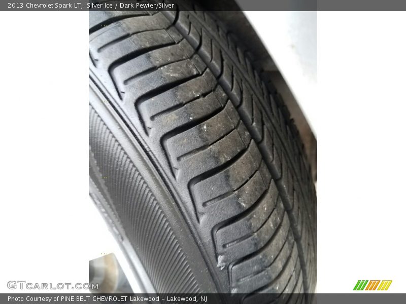 Silver Ice / Dark Pewter/Silver 2013 Chevrolet Spark LT