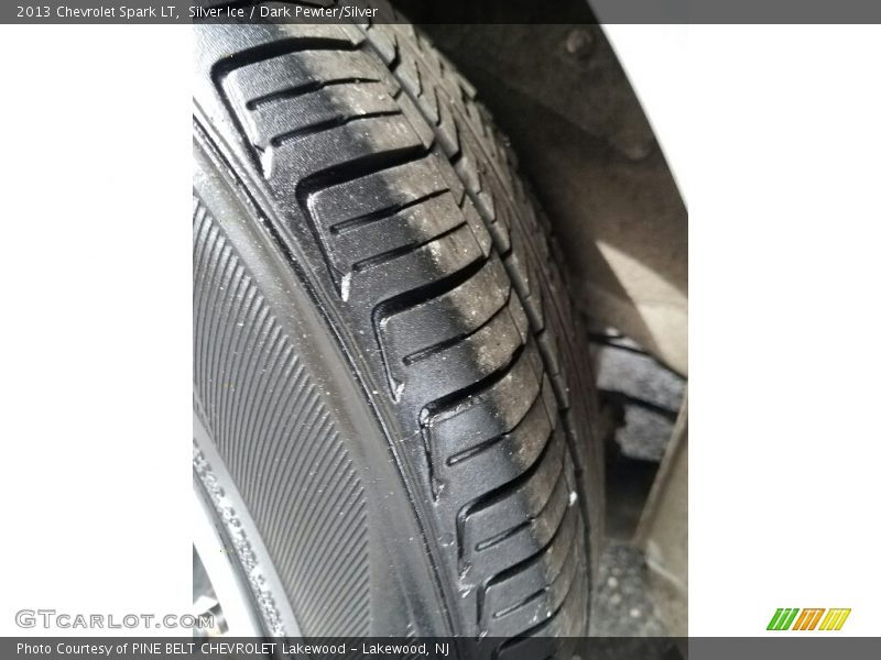 Silver Ice / Dark Pewter/Silver 2013 Chevrolet Spark LT