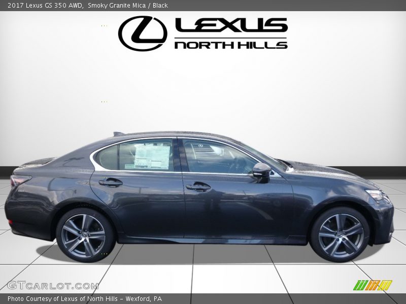 Smoky Granite Mica / Black 2017 Lexus GS 350 AWD