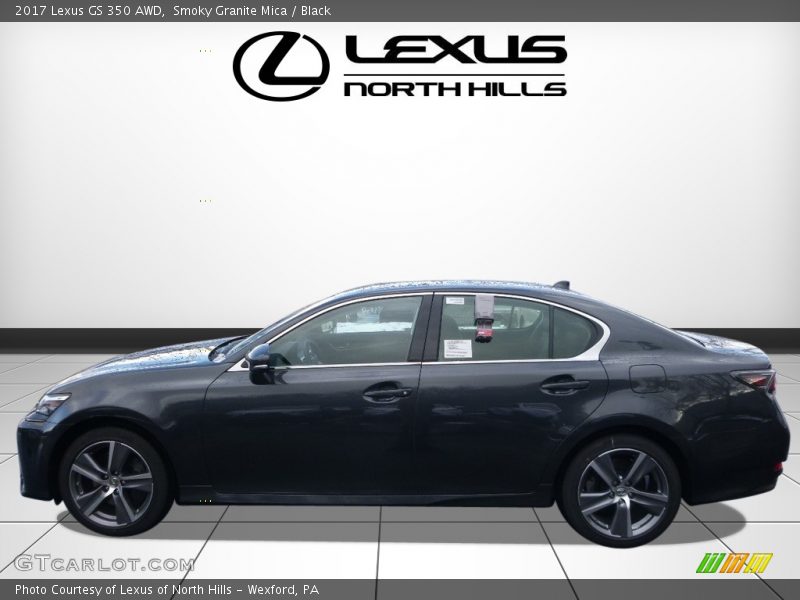 Smoky Granite Mica / Black 2017 Lexus GS 350 AWD