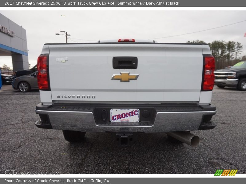 Summit White / Dark Ash/Jet Black 2017 Chevrolet Silverado 2500HD Work Truck Crew Cab 4x4