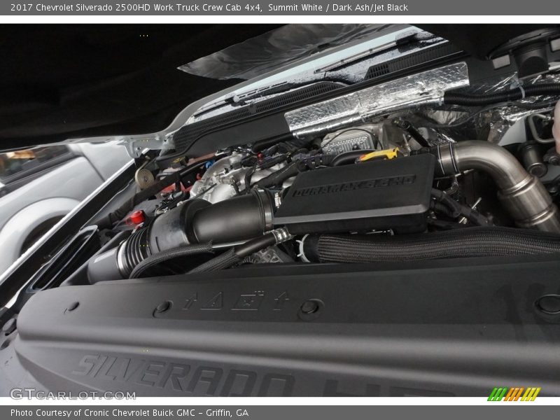 Summit White / Dark Ash/Jet Black 2017 Chevrolet Silverado 2500HD Work Truck Crew Cab 4x4
