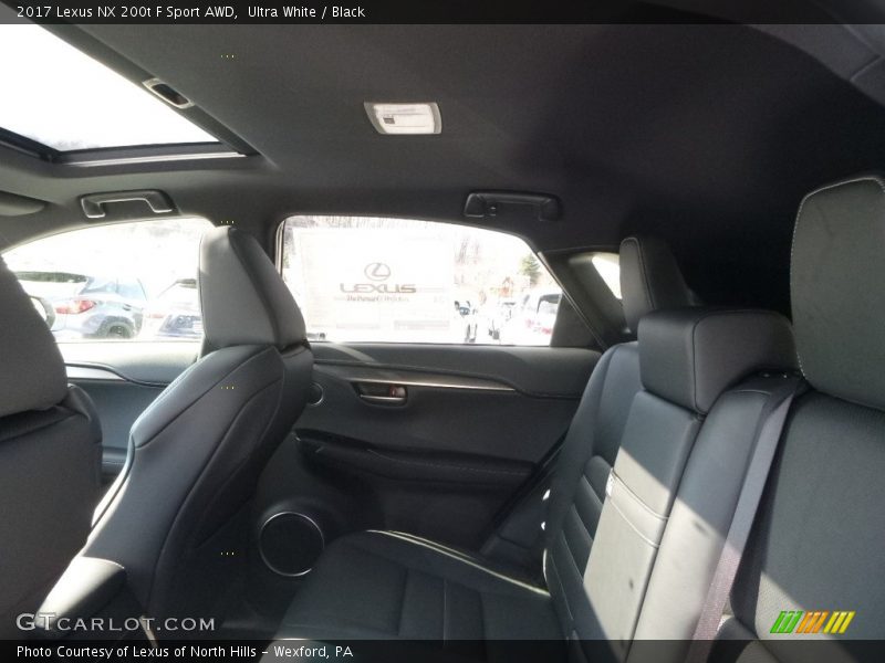 Ultra White / Black 2017 Lexus NX 200t F Sport AWD