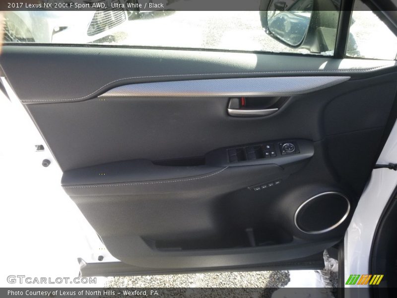 Ultra White / Black 2017 Lexus NX 200t F Sport AWD