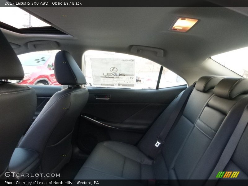 Obsidian / Black 2017 Lexus IS 300 AWD