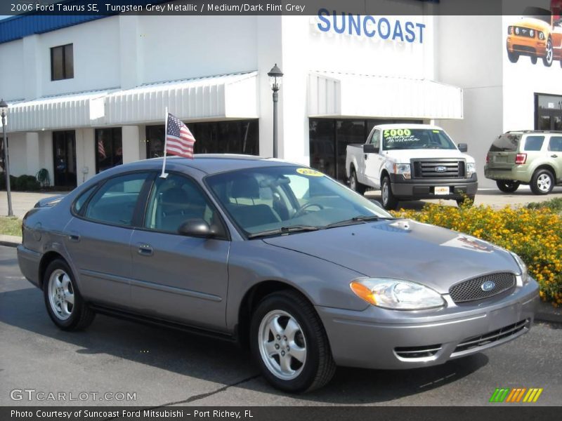 Tungsten Grey Metallic / Medium/Dark Flint Grey 2006 Ford Taurus SE