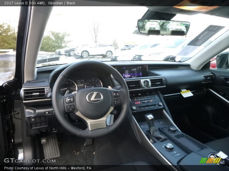 Obsidian / Black 2017 Lexus IS 300 AWD