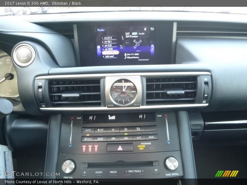 Obsidian / Black 2017 Lexus IS 300 AWD