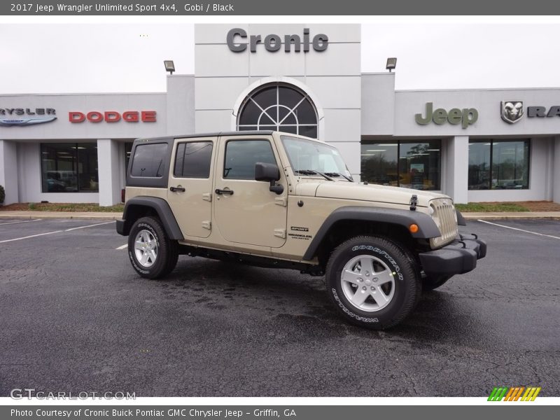 Gobi / Black 2017 Jeep Wrangler Unlimited Sport 4x4