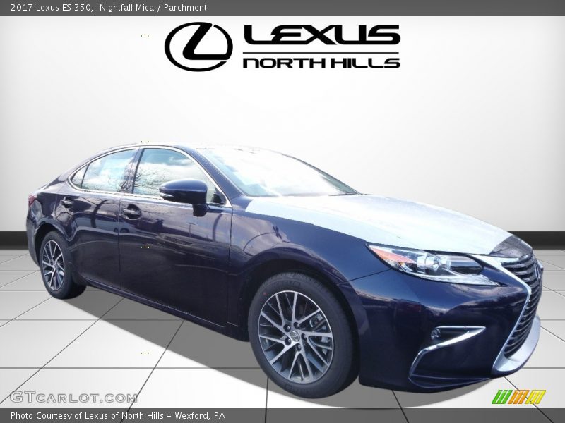 Nightfall Mica / Parchment 2017 Lexus ES 350