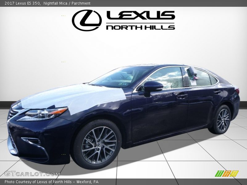 Nightfall Mica / Parchment 2017 Lexus ES 350