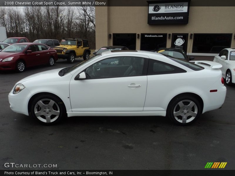 Summit White / Ebony 2008 Chevrolet Cobalt Sport Coupe