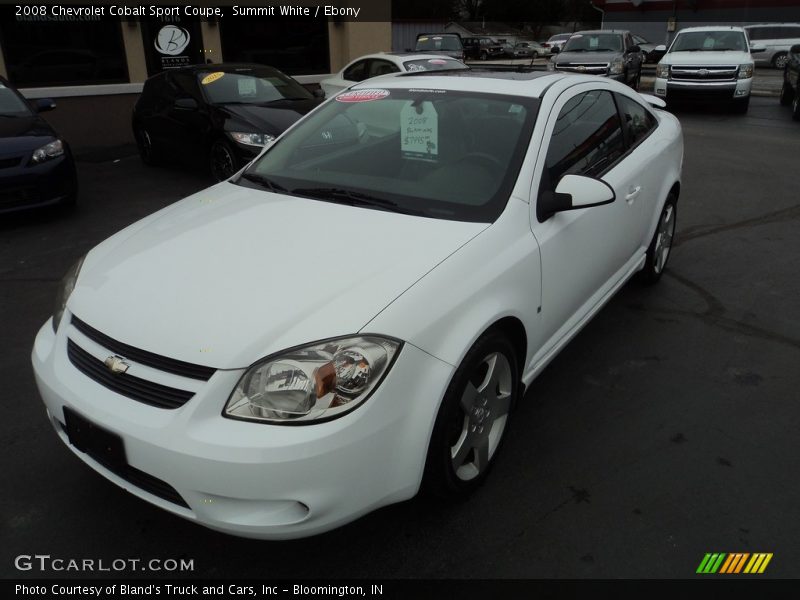 Summit White / Ebony 2008 Chevrolet Cobalt Sport Coupe