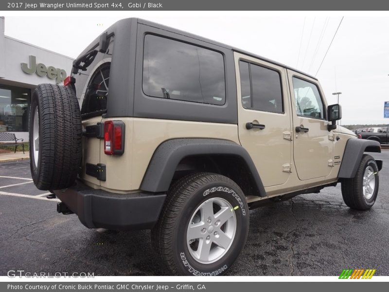 Gobi / Black 2017 Jeep Wrangler Unlimited Sport 4x4