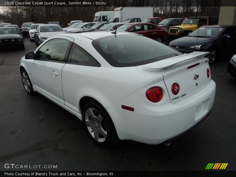 Summit White / Ebony 2008 Chevrolet Cobalt Sport Coupe