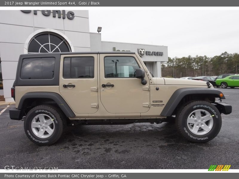 Gobi / Black 2017 Jeep Wrangler Unlimited Sport 4x4