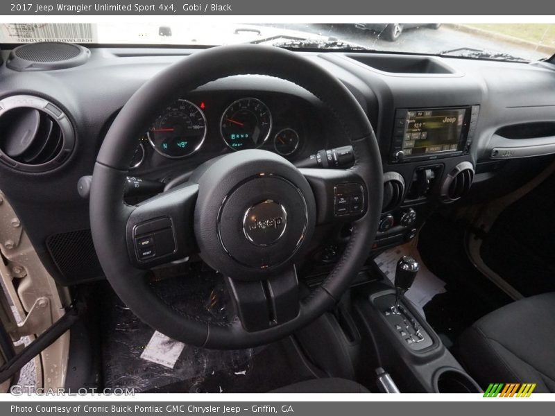 Gobi / Black 2017 Jeep Wrangler Unlimited Sport 4x4