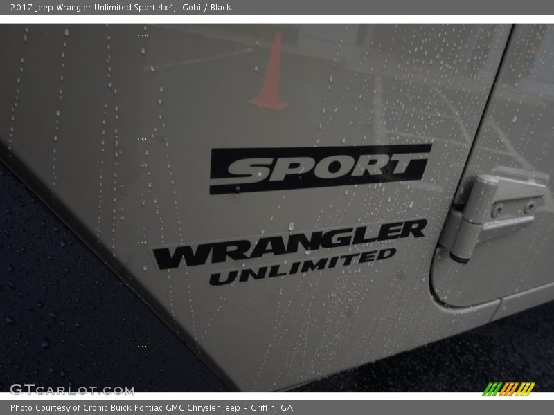Gobi / Black 2017 Jeep Wrangler Unlimited Sport 4x4