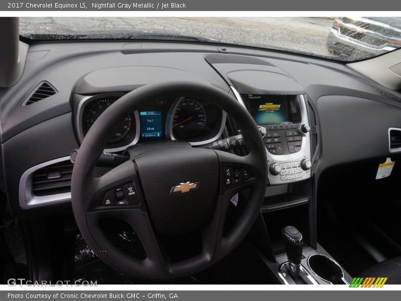 Nightfall Gray Metallic / Jet Black 2017 Chevrolet Equinox LS