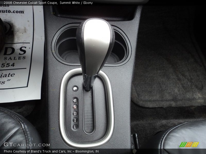 Summit White / Ebony 2008 Chevrolet Cobalt Sport Coupe