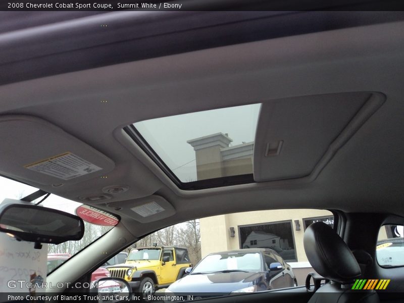 Summit White / Ebony 2008 Chevrolet Cobalt Sport Coupe