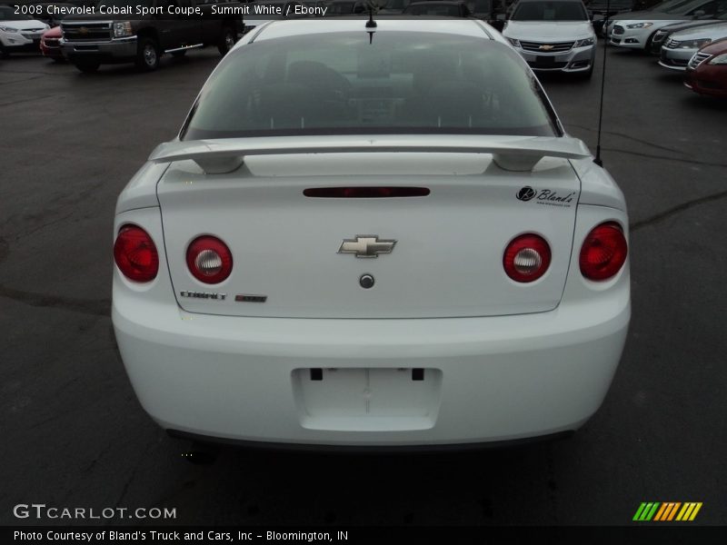 Summit White / Ebony 2008 Chevrolet Cobalt Sport Coupe